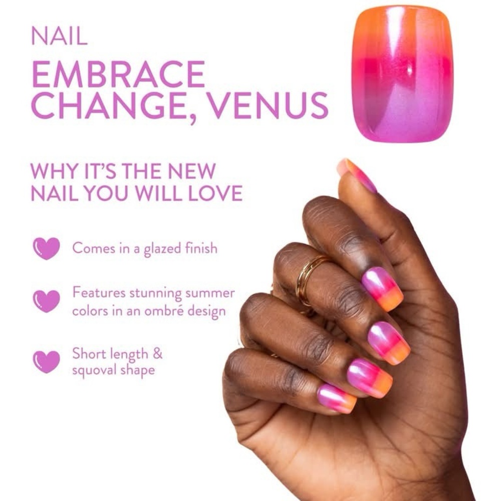 FINAL! Red Aspen Acrylic Nail Dashes - Embrace Change, Venus NIP SOLD OUT - Picture 4 of 8
